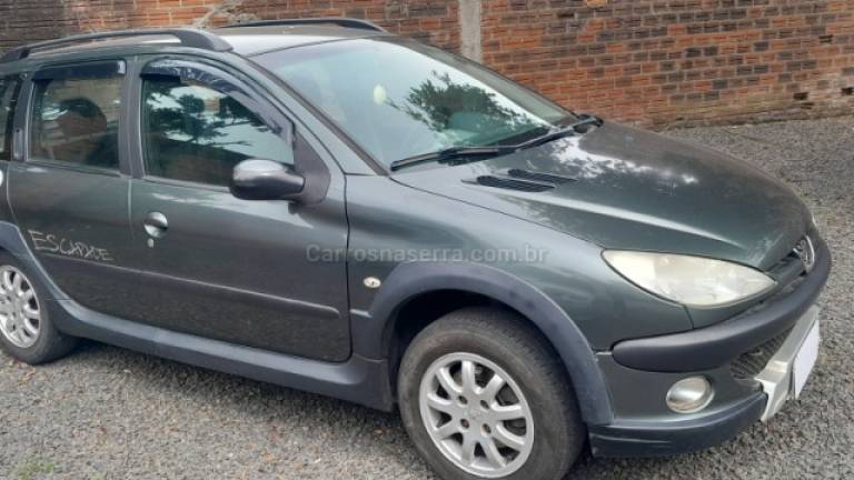 PEUGEOT - 206 - 2008/2008 - Cinza - R$ 16.000,00